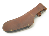 Knives of Alaska USA Wood Cleaver 10.37" D2 Fixed Hunting Knife & Leather Sheath