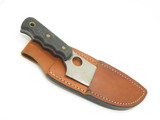 Knives of Alaska USA Cleaver 10.37" D2 Fixed Hunting Knife & Leather Sheath