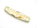Vintage 1978-82 Parker Brothers K-236 Seki Japan Longhorn Folding Lockback Knife