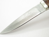 Seizo Imai Seki Custom Loveless Caper Wood & VG-10 Damascus Fixed Knife