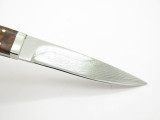 Seizo Imai Seki Custom Loveless Caper Wood & VG-10 Damascus Fixed Knife