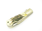Vintage 1978-82 Parker Brothers K126 Imai Seki Japan Stag Folding Pocket Knife