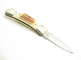 Vintage 1978-82 Parker Brothers Eagle K122-B Imai Seki Japan Stag Lockback Knife