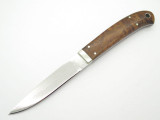 Seizo Imai Seki Custom Loveless Med. Caper Wood Handle VG-10 Damascus Fixed Knife