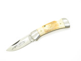 Vintage 1980s Parker Imai Seki Japan K538 Stag Folding Pocket Lockback Knife
