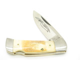 Vintage 1980s Parker Imai Seki Japan K538 Stag Folding Pocket Lockback Knife