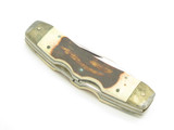 Vintage 1980s Parker Imai Seki Japan K236 Stag Folding Pocket Lockback Knife - D