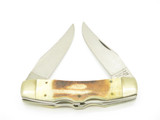Vintage 1980s Parker Imai Seki Japan K236 Stag Folding Lockback Pocket Knife - E