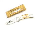 Vintage 1980s Parker Imai Seki Japan K538 Stag Folding Lockback Pocket Knife - B