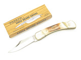 Vintage 1980s Parker Imai Seki Japan K249 Stag Folding Lockback Pocket Knife