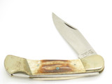 Vintage 1980s Parker Imai Seki Japan K249 Stag Folding Lockback Pocket Knife