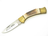Vintage 80s Standing Stone Parker Imai Seki Japan Stag Lockback Pocket Knife