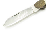 Vintage 1980s Parker Imai Seki Japan Canoe Stag 3320 Steel Folding Pocket Knife
