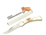 Vintage 1980s Parker Imai Seki Japan K74 Stag Folding Lockback Pocket Knife - B