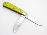 Vtg Parker Seki Japan Gold Sparkle Bullet Trapper Folding Pocket Knife