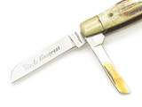 Vintage 1980s Parker Imai Seki Japan K298 Little Congress Stag Folding Knife - B