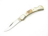 Vintage 1980s Parker Imai Seki Japan K74 Stag Folding Lockback Pocket Knife - D