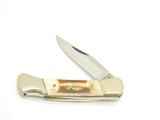 Vintage 1980s Parker Imai Seki Japan K247 Stag Folding Lockback Pocket Knife - B