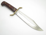 Vintage 1970s Western USA W49 Fixed Blade Survival Bowie Knife & Sheath