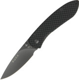 Buck 327 Nobleman Carbon Fiber Pattern Framelock Folding Pocket Knife
