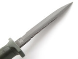 Vtg Explorer Camo Wildlife Fixed 5 1/4" Blade 440 Stainless Survival Knife