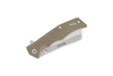 Buck 252 Trunk Tan G10 Stainless Linerlock Folding Pocket Knife