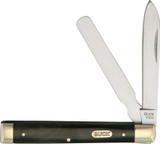 Buck 12623 Doctor Black Smooth Bone Stainless Folding Pocket Knife