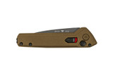 Buck 838 Auto Deploy 154CM Bronze Auto Folding Pocket Knife