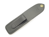 Buck 110 Folding Hunter Knife Black Leather 5" Sheath
