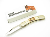 Vintage 1980s Parker Imai Seki Japan K248-C Stag Folding Lockback Pocket Knife