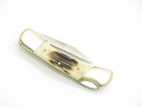 Vintage 1980s Parker Imai Seki Japan K248-D Stag Folding Lockback Pocket Knife