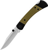 Buck 110 Folding Hunter Sport CPM S30V Micarta Handle Folding Lockback Knife
