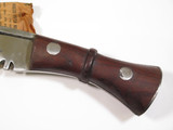 Vintage 1970s India Kukri Gurkha Bolo Machete Survival Fixed Blade Knife