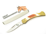Vintage 1980s Parker Imai Seki Japan K74-C Jigged Bone Folding Lockback Knife