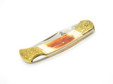 Vintage 1980s Parker Imai Seki Japan K74-C Jigged Bone Folding Lockback Knife
