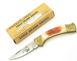 Vintage 1980s Parker Imai Seki Japan K116-C Jigged Bone Folding Lockback Knife