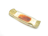 Vintage 1980s Parker Imai Seki Japan K538 Jigged Bone 4" Folding Lockback Knife