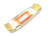 Vintage 1980s Parker Imai Seki Japan K538-D Bone 4" Folding Lockback Knife