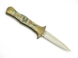 Vintage 1980s Parker Imai Seki Japan K47 Camo Folding Boot Lockback Pocket Knife
