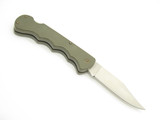 Vintage 1980s Parker Imai Seki Japan Green 4.25" Folding Hunter Lockback Knife