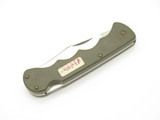 Vintage 1980s Parker Imai Seki Japan Green 4.25" Folding Hunter Lockback Knife