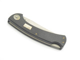 Vintage 1980s Parker Imai Seki Japan K115-B Black 4.75" Folding Hunter Knife