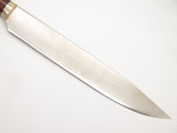 Vtg Seki Cut Prototype Hiro Japan Camp 9.5" Chef Damascus Kitchen Cutlery Knife