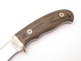 Vintage Tak Fukuta Custom Seki Japan Fixed Blade Guthook Skinner Hunting Knife