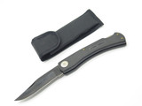 Vintage 1980s Parker Imai Seki Japan K139-D Black 5" Folding Hunter Knife