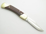 Vtg Schrade Uncle Henry LB-8 Caterpillar Folding Hunter Knife LB-7 Bear Paw