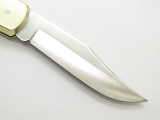 Vtg Schrade Uncle Henry LB-8 Caterpillar Folding Hunter Knife LB-7 Bear Paw