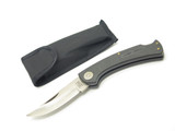Vintage 1980s Parker Imai Seki Japan K115-F Black 4.62" Folding Hunter Knife