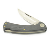 Vintage 1980s Parker Imai Seki Japan K115-F Black 4.62" Folding Hunter Knife