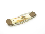 Vintage 1980s Parker Imai Seki Japan K540-B Stag 5" Folding Hunter Knife
